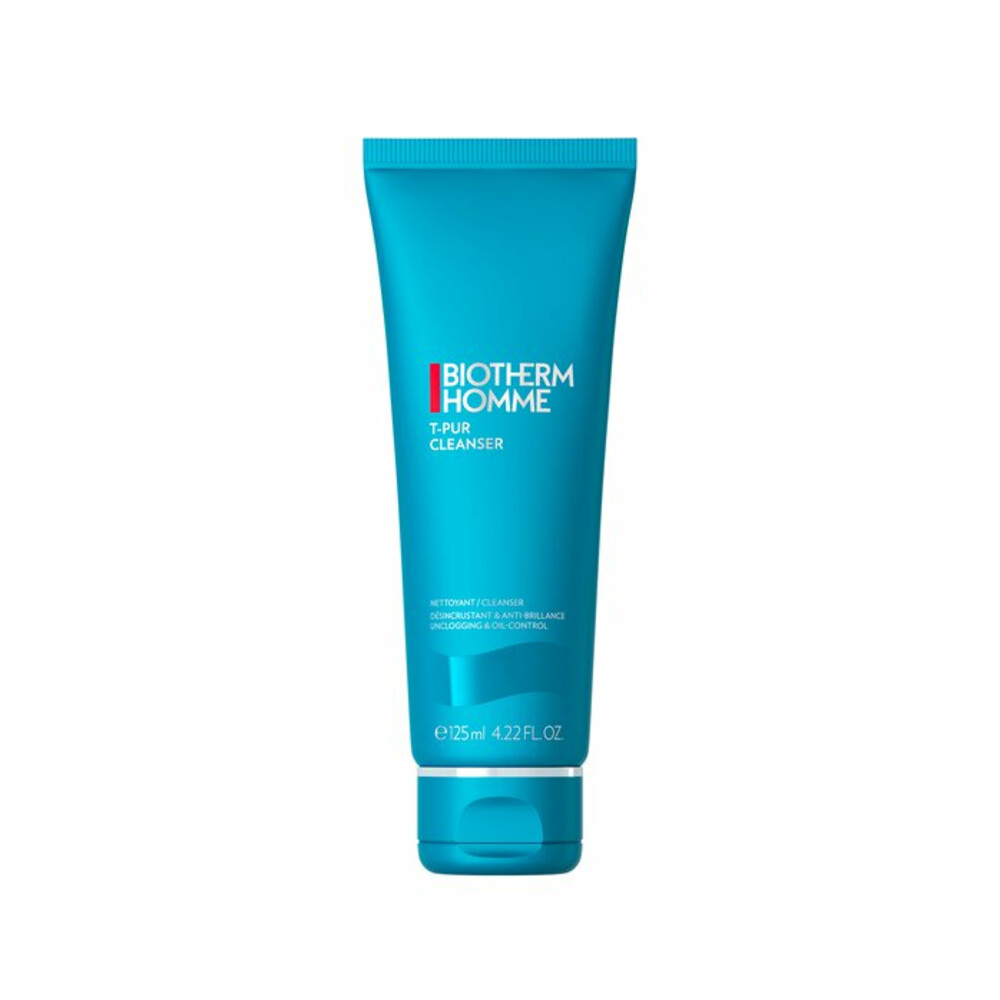 Biotherm T-Pur Anti Oil & Wet Clay Like Unclogging Purifying Cleaner Reinigingsgel 125 ml