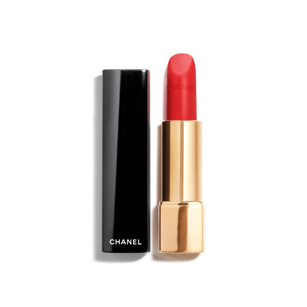 CHANEL 57 Velvet Rouge Feu LIPSTICK ROUGE ALLURE Lipstick 3.5 g