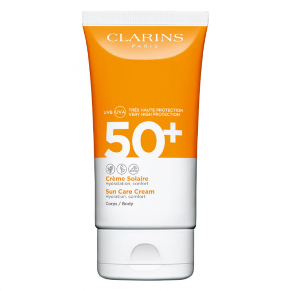 2x Clarins Sun Care Zonbescherming Creme SPF 50+ 150 ml