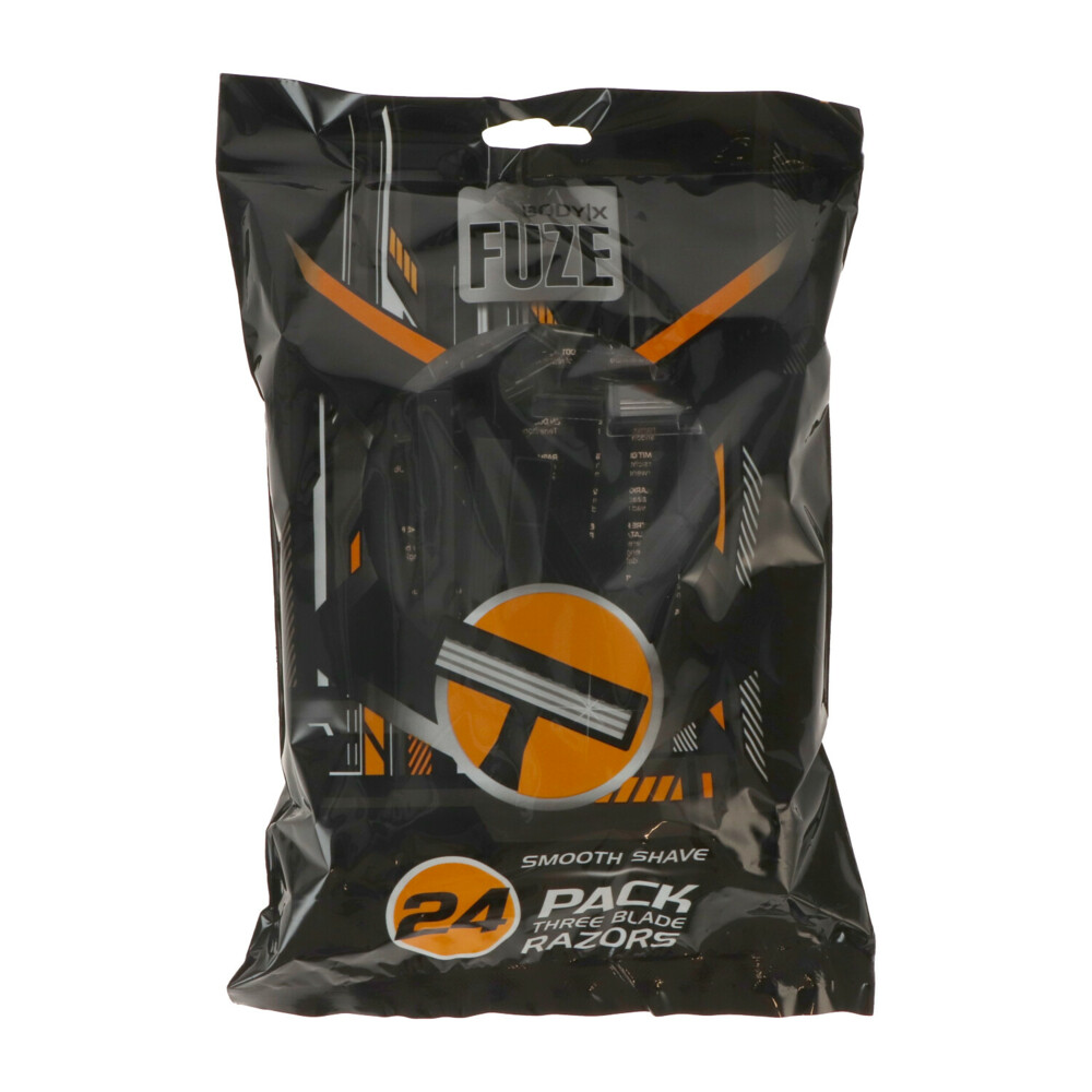 12x Body-X Fuze Scheermesjes Three Blades 24 stuks