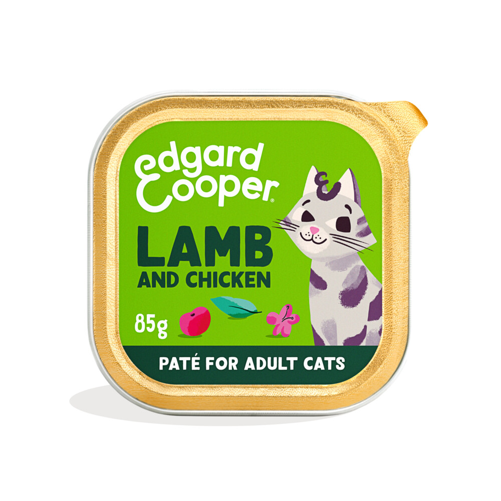 Edgard&Cooper Kattenvoer Pate Lam Kip 85 gr
