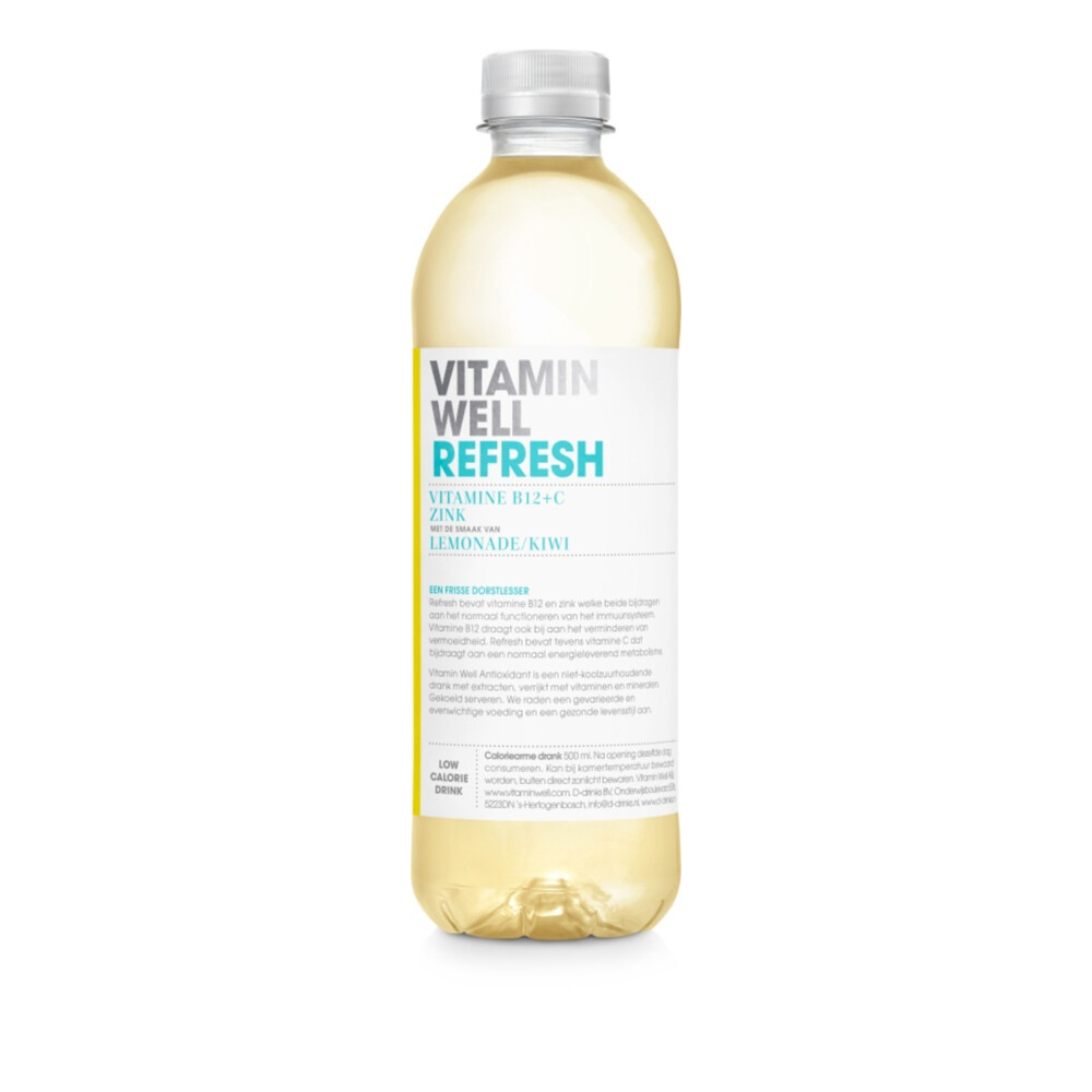 12x Vitamin Well Vitamine Water Refresh 500 ml