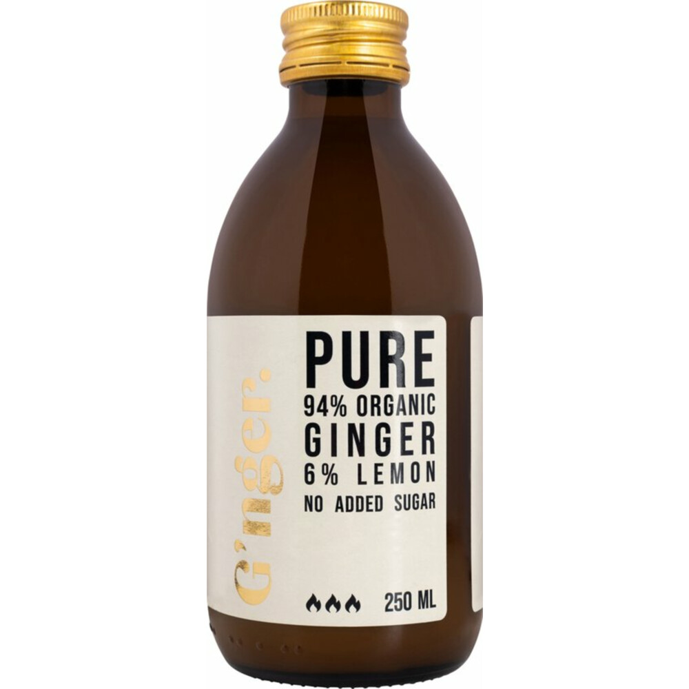 3x G'nger Puur Gembersap 250 ml