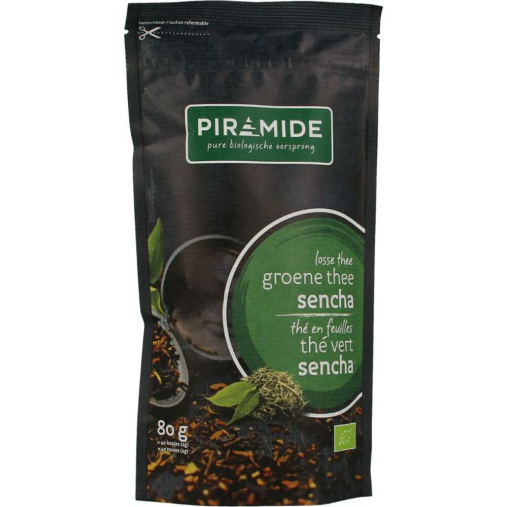 Piramide Biologische Groene Thee Sencha 80 gr