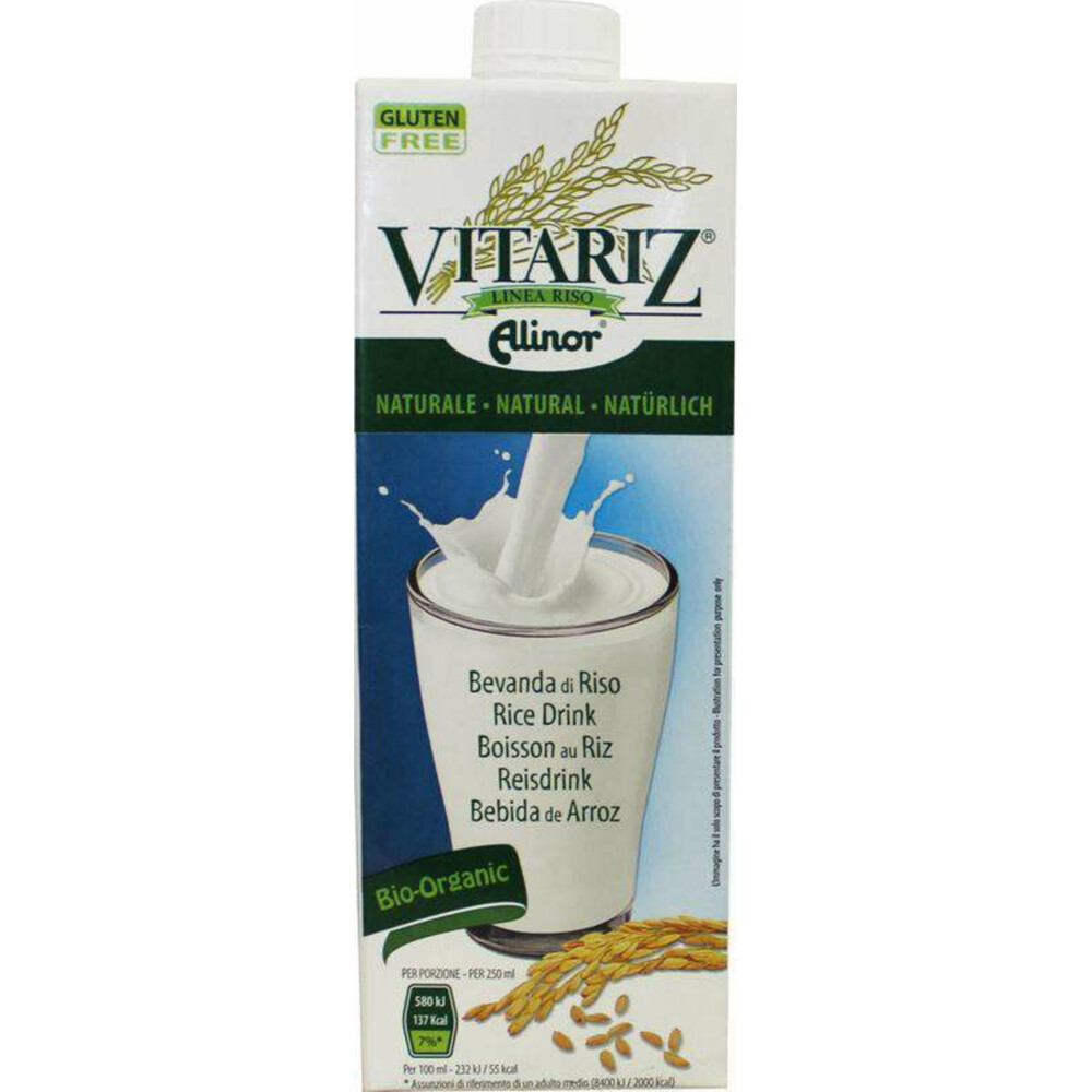 3x Vitariz Rice Drink Biologisch 1 liter