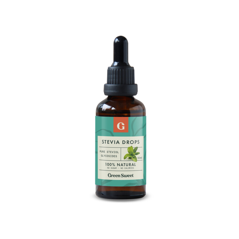6x Green Sweet Vloeibaar Naturel 50 ml