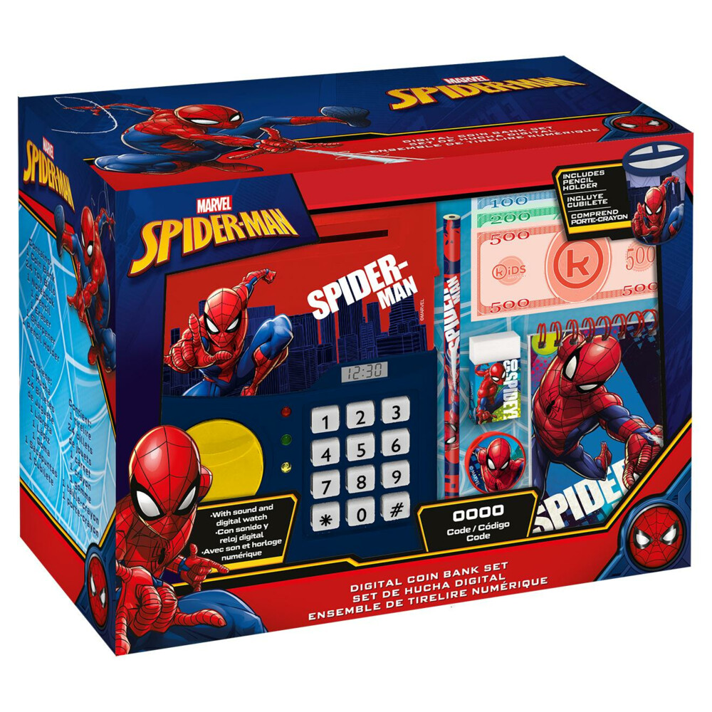 Spiderman digitale spaarpot