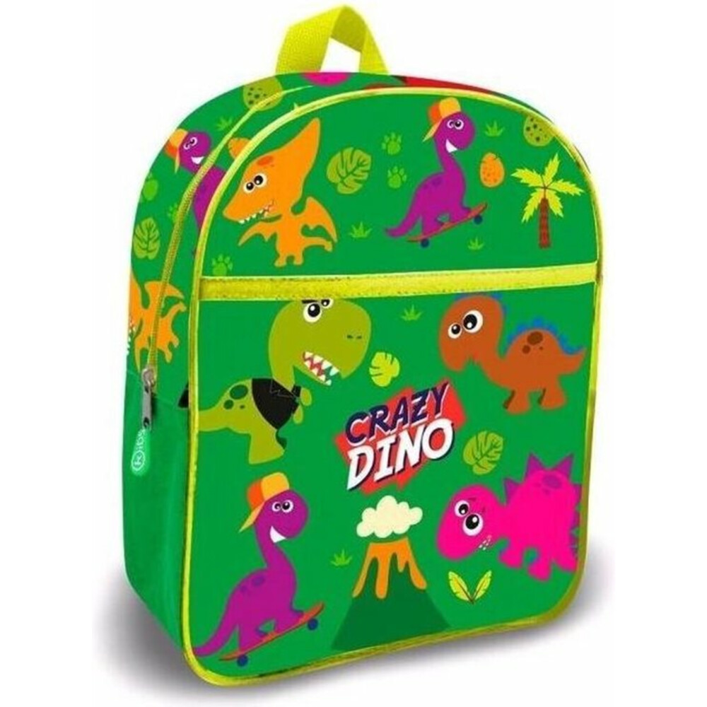 Kids Licensing schooltas Crazy Dino 30 cm polyester