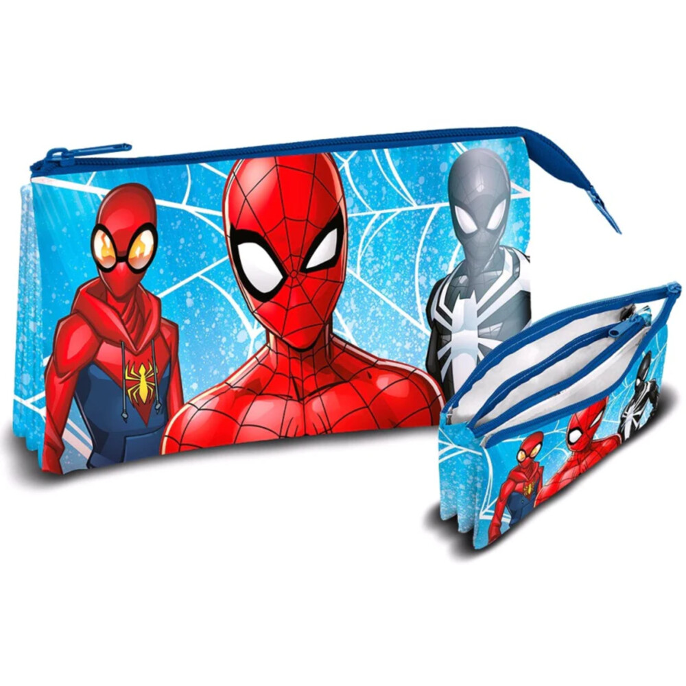 Spiderman etui jongens 22 x 13 cm polyester-PVC