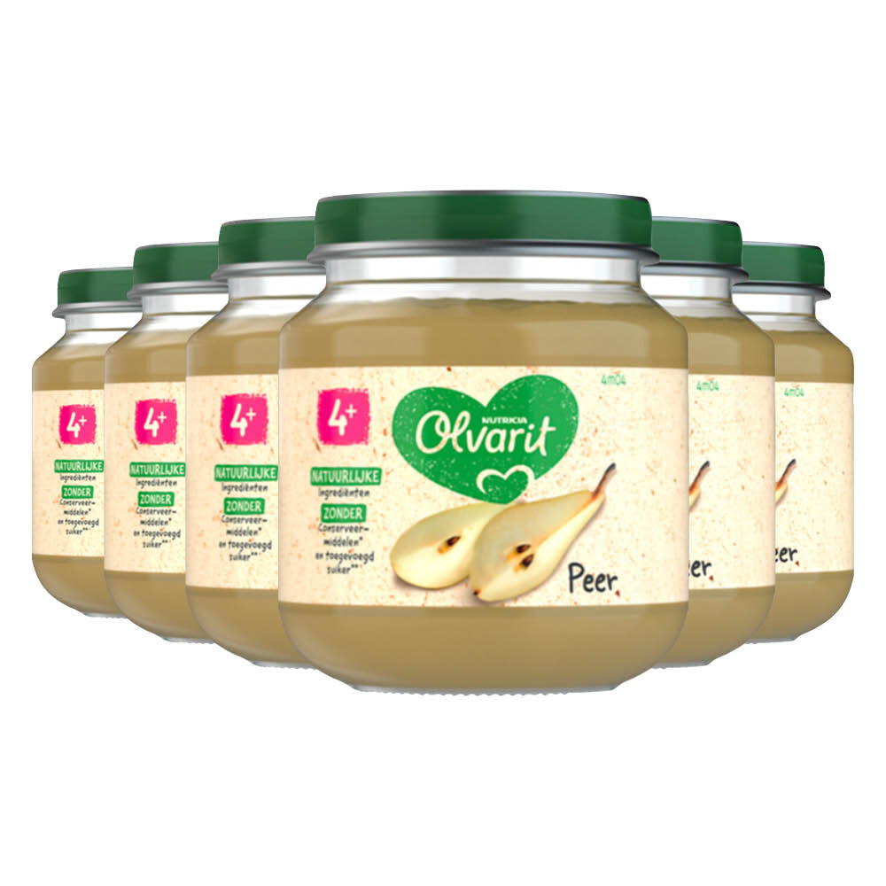 6x Olvarit 1e Fruithapje 4m Peer 125 gr