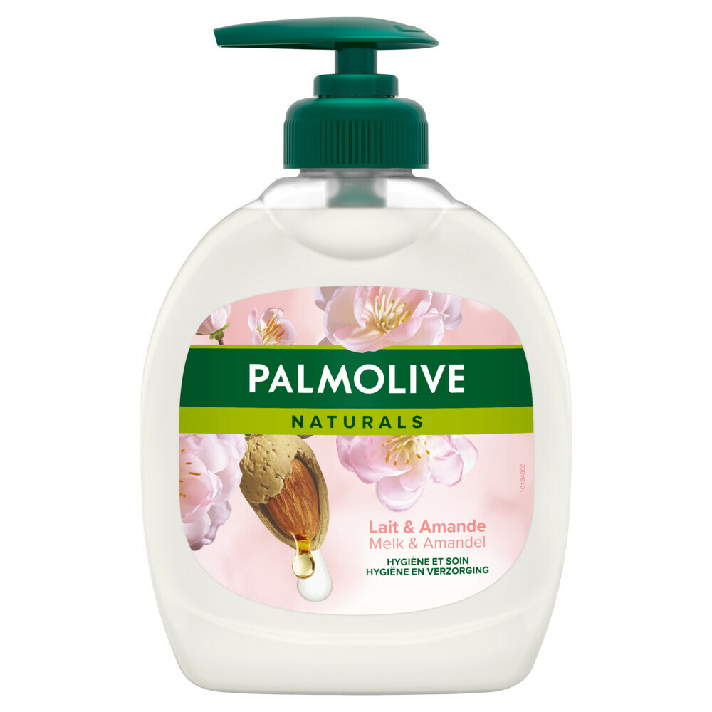 6x Palmolive Handzeep Naturals Melk&Amandel 300 ml