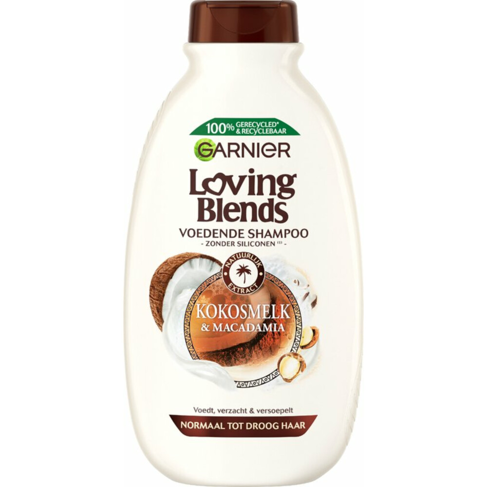 Garnier Loving Blends Kokosmelk en Macadamia Shampoo 300 ml