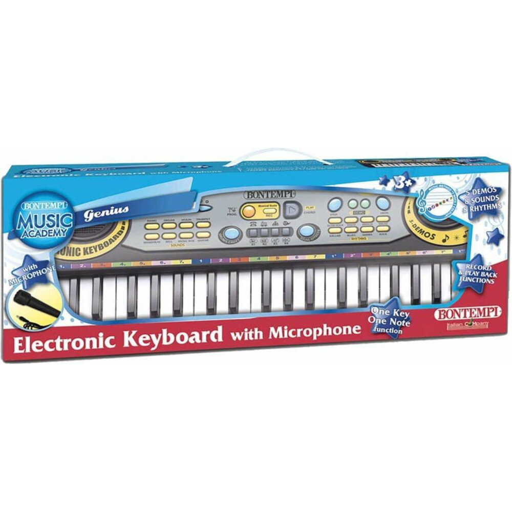 BONTEMPI - Minimelody Elektronisch Speelgoed Keyboard met 24 Toetsen en