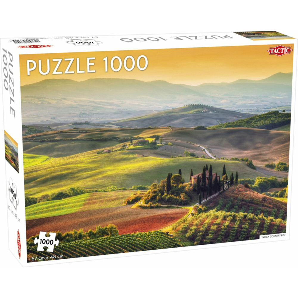 Tactic Italiaans landschap Toscane puzzel 1000 stukjes