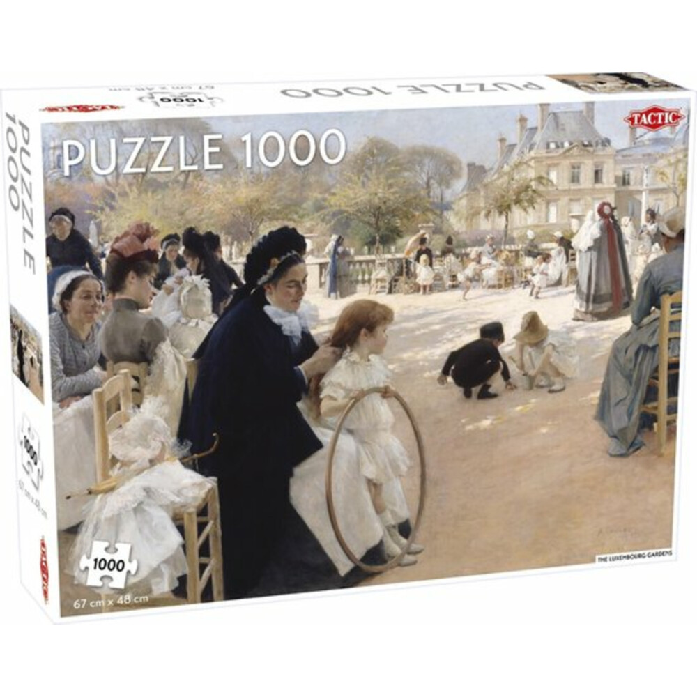 Luxembourg Gardens 1000 Piece Jigsaw Puzzle