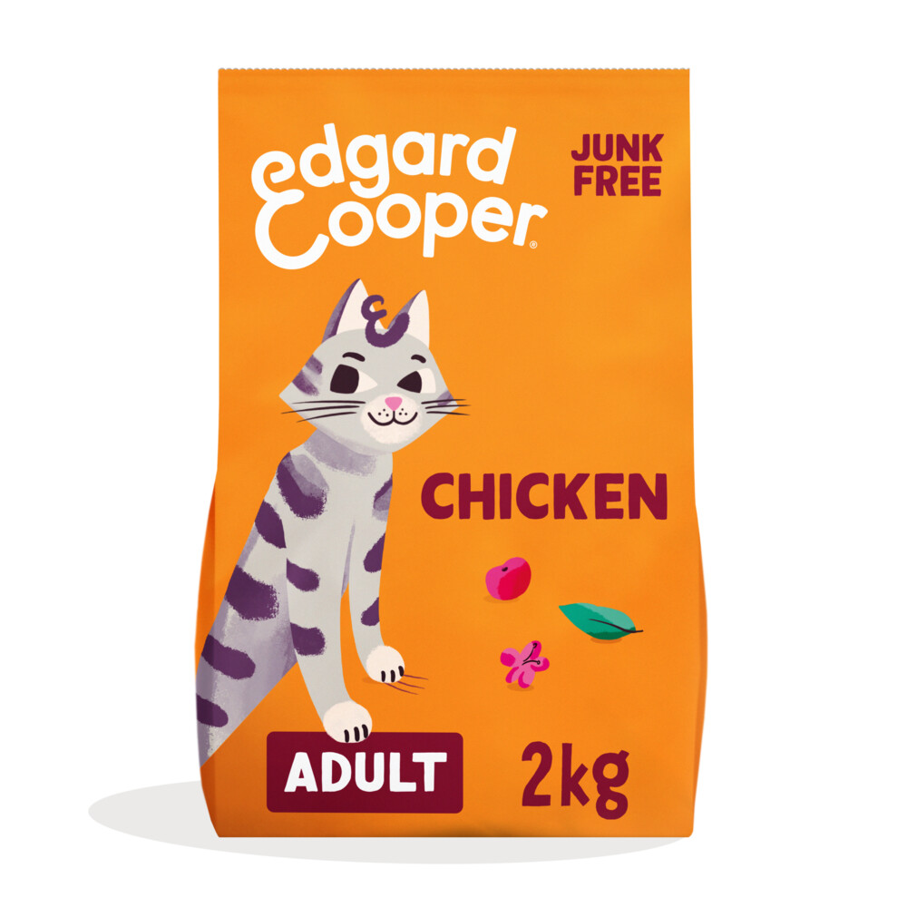 Edgard&Cooper Kattenvoer Adult Kip 2 kg