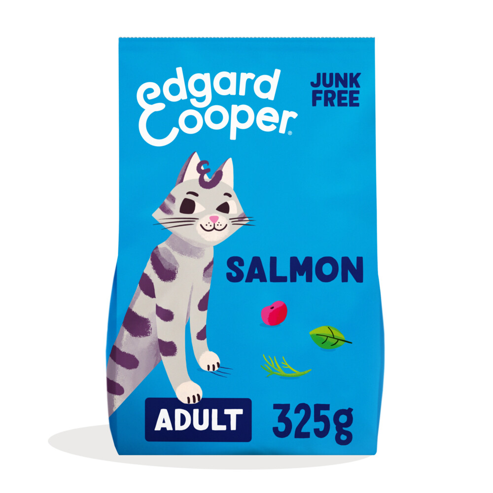 Edgard&Cooper Kattenvoer Adult Zalm 325 gr
