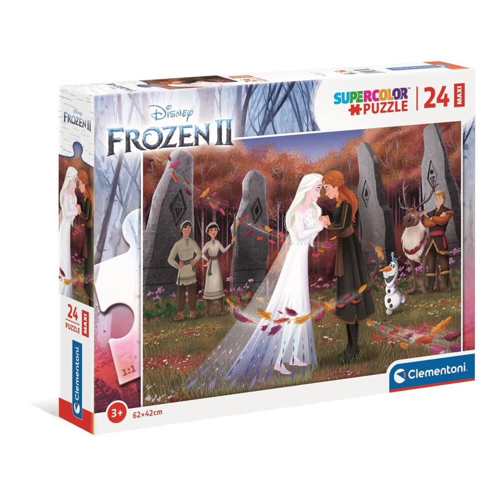 Clementoni Frozen 2 Maxi Puzzel 24 Stukjes 1 Stuk