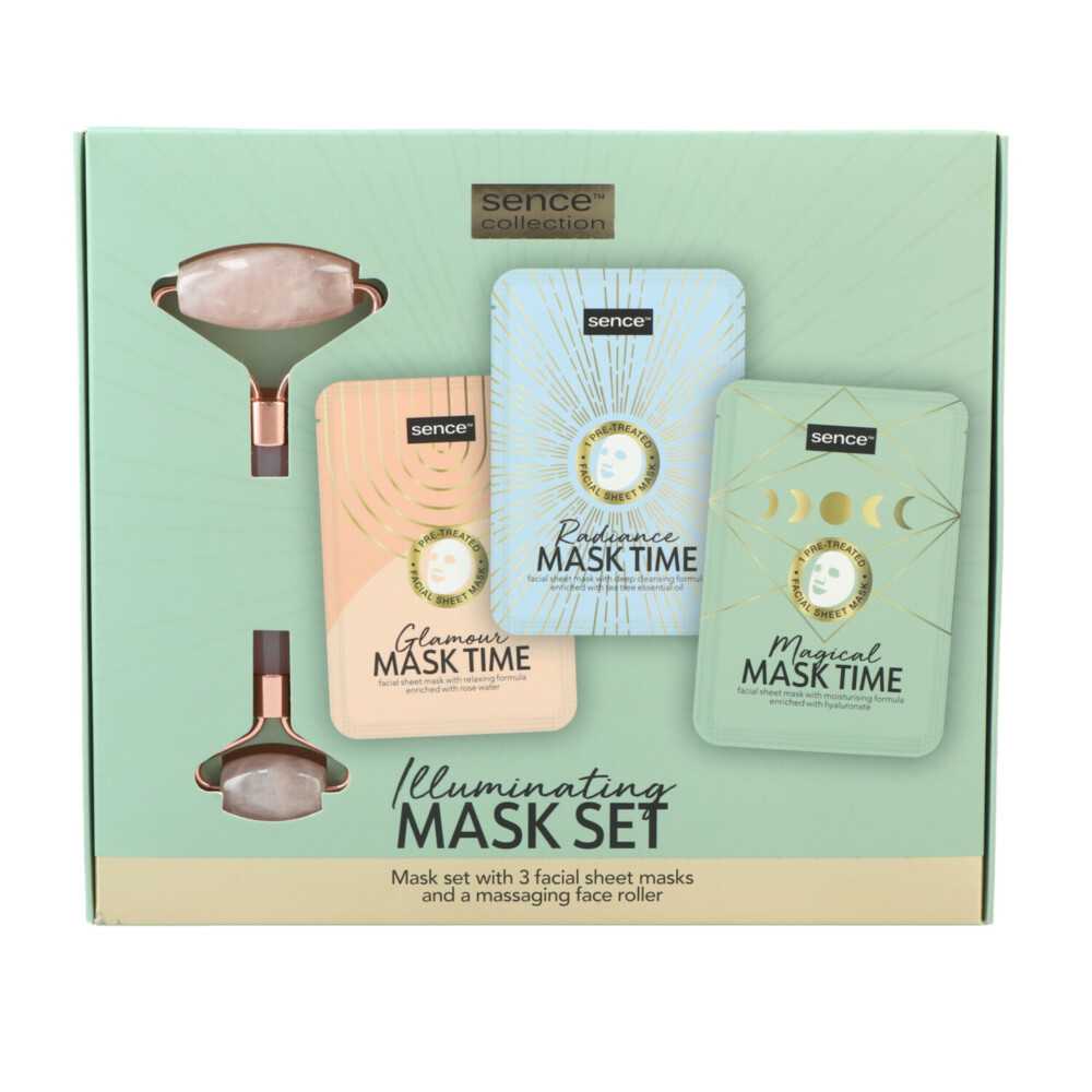 Sence Geschenkset Mask Time Radiance Boost 4 stuks