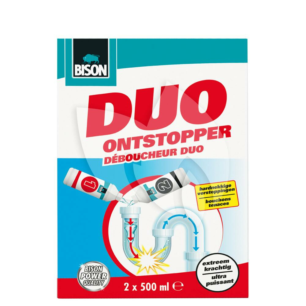 Bison Duo Ontstopper 2x 500 ml