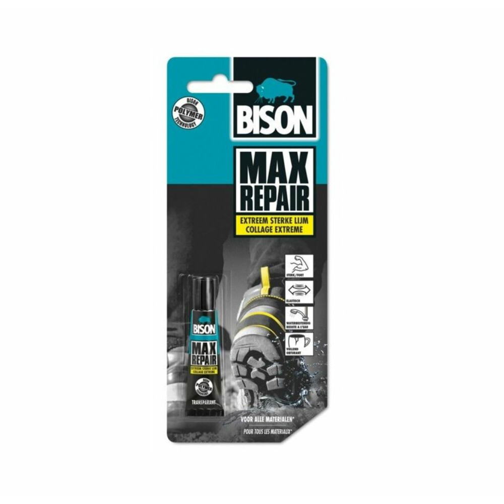 6x Bison Lijm Max Repair Extreme 8 gr
