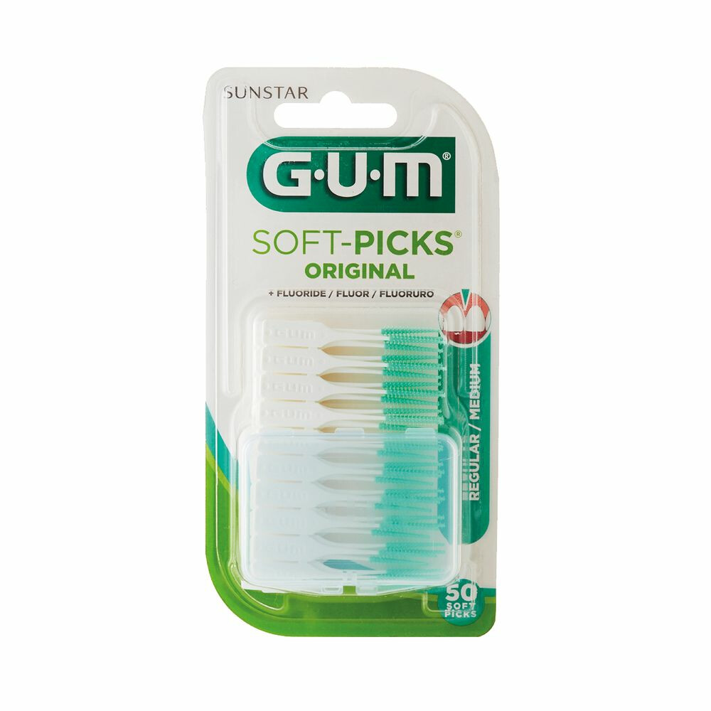 GUM Soft-Picks Original Regular 50 stuks met grote korting