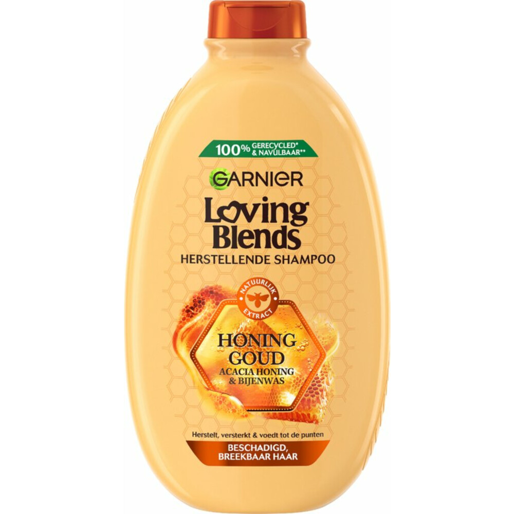 6x Garnier Loving Blends Shampoo Honing Goud 600 ml