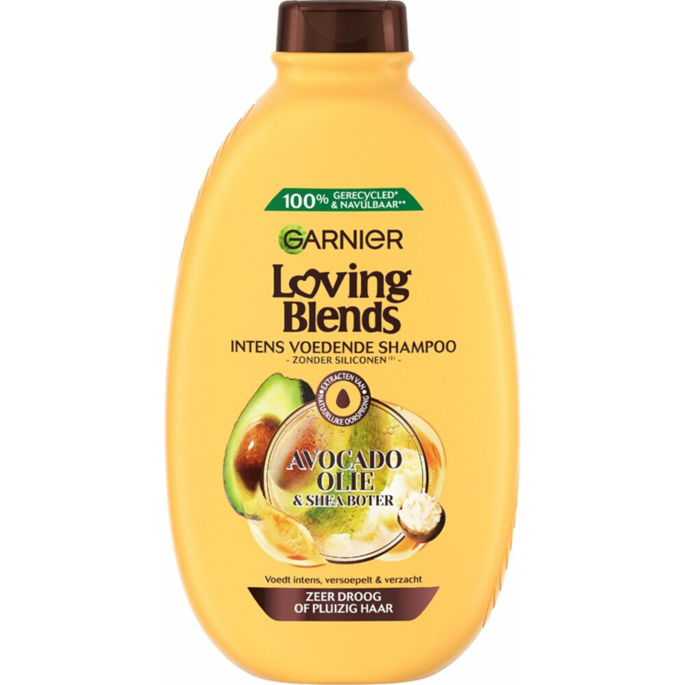 6x Garnier Loving Blends Shampoo Avocado-Karité 600 ml