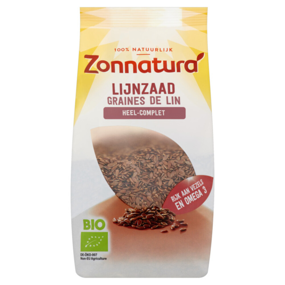 Zonnatura Lijnzaad Heel Bio (400g)