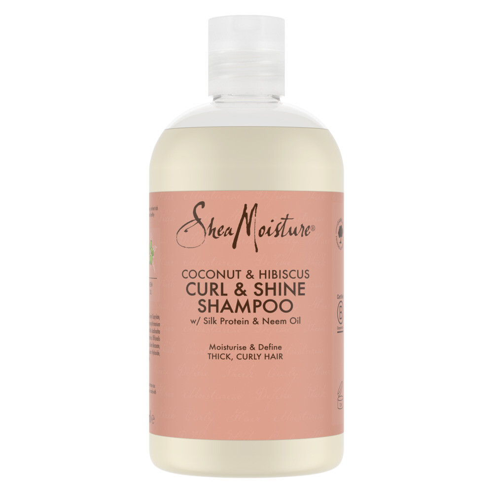 Shea Moisture Coconut & Hibiscus Curl & Shine Shampoo 379ml