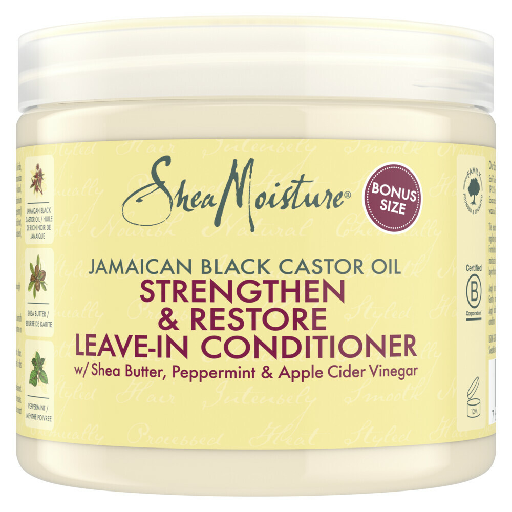 Shea Moisture Jamaican Black Castor Oil Strengthen, Grow & Restore Leave-In Conditioner 431ml