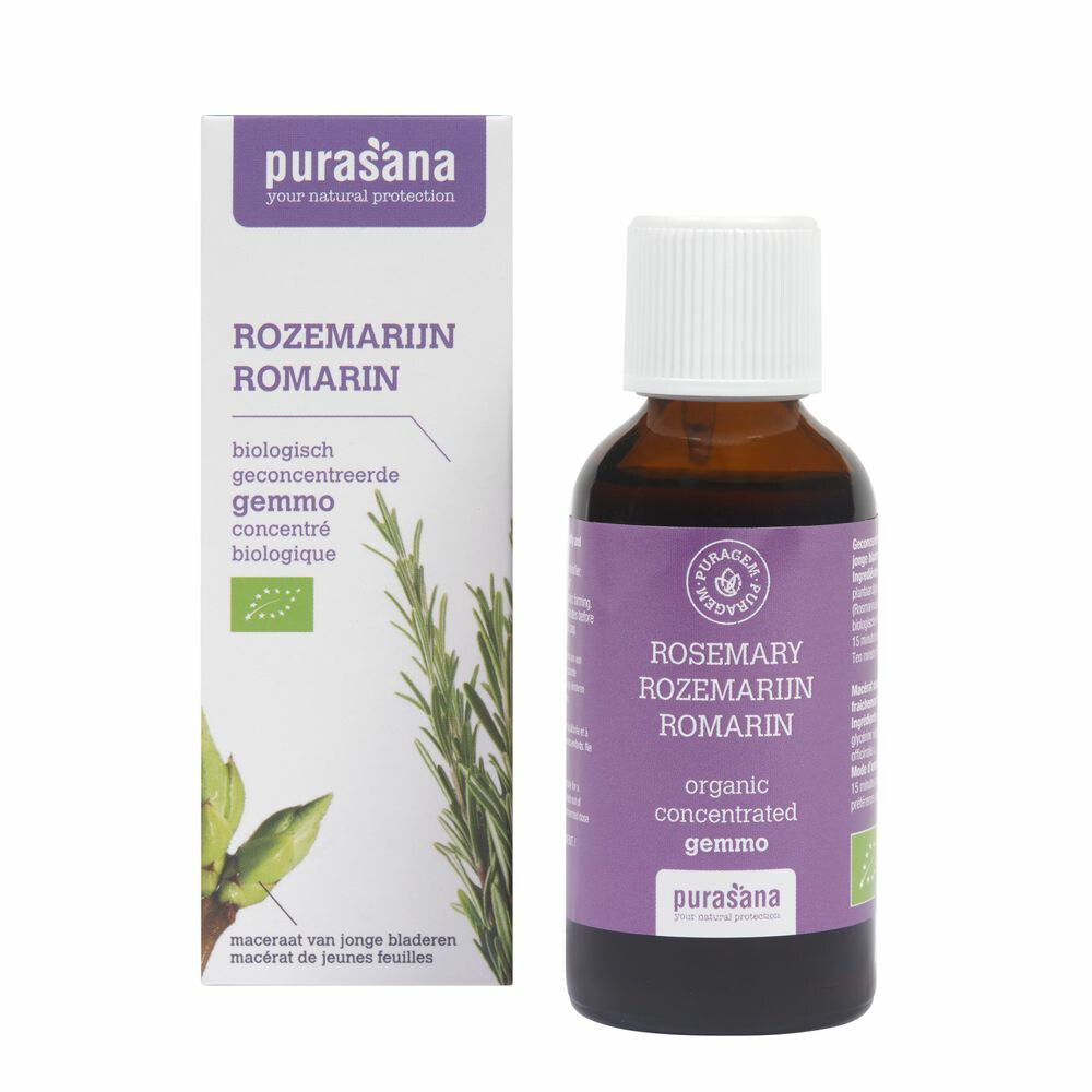 Gratis Verzending: Purasana Puragem Rozemarijn Bio 50 ml