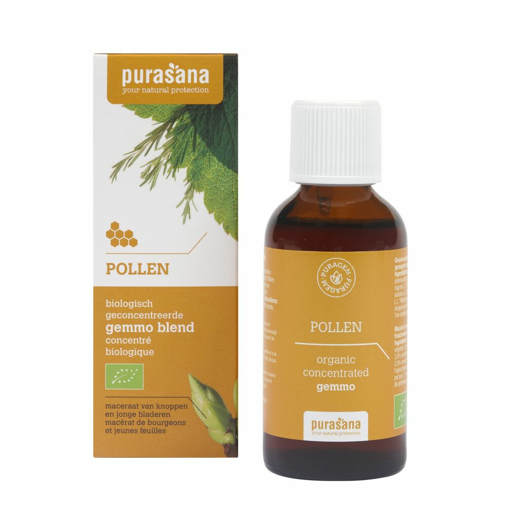 Gratis Verzending: Purasana Puragem Pollen Bio 50 ml