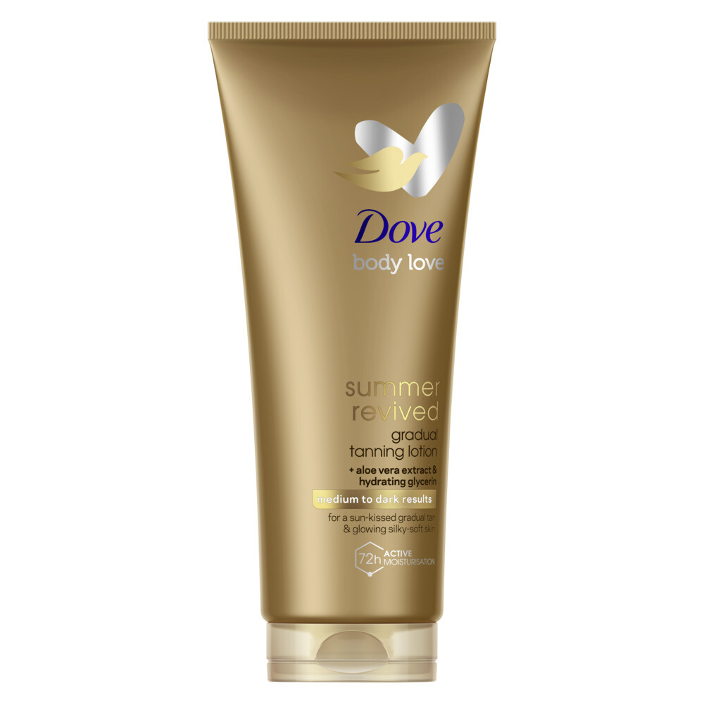 2+1 gratis: Dove Bodylotion DermaSpa Summer Revived Dark 200 ml
