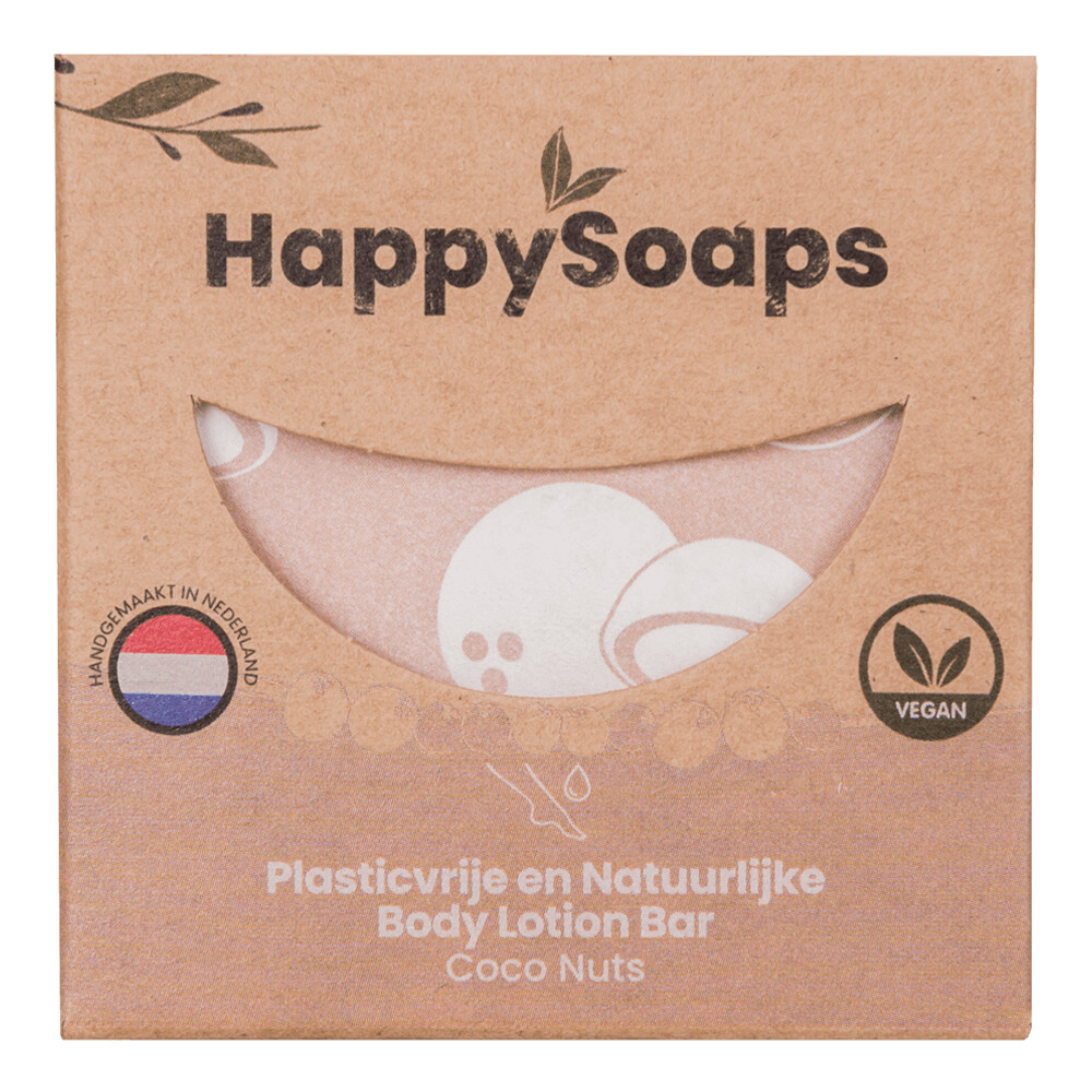Happysoaps Body Lotion Bar Coco Nuts (65 Gr)