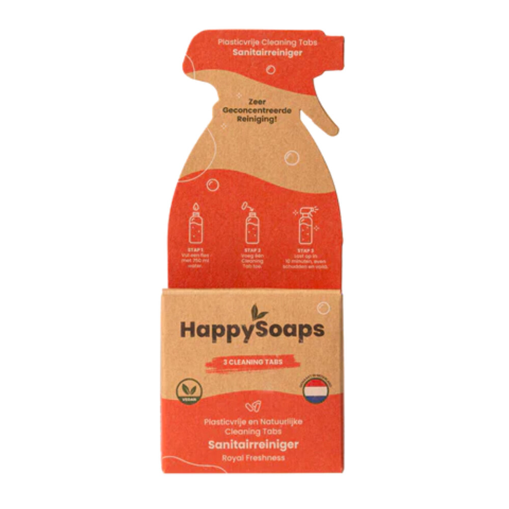 Happysoaps Cleaning Tabs Sanitairreiniger Royal Freshness (24g)