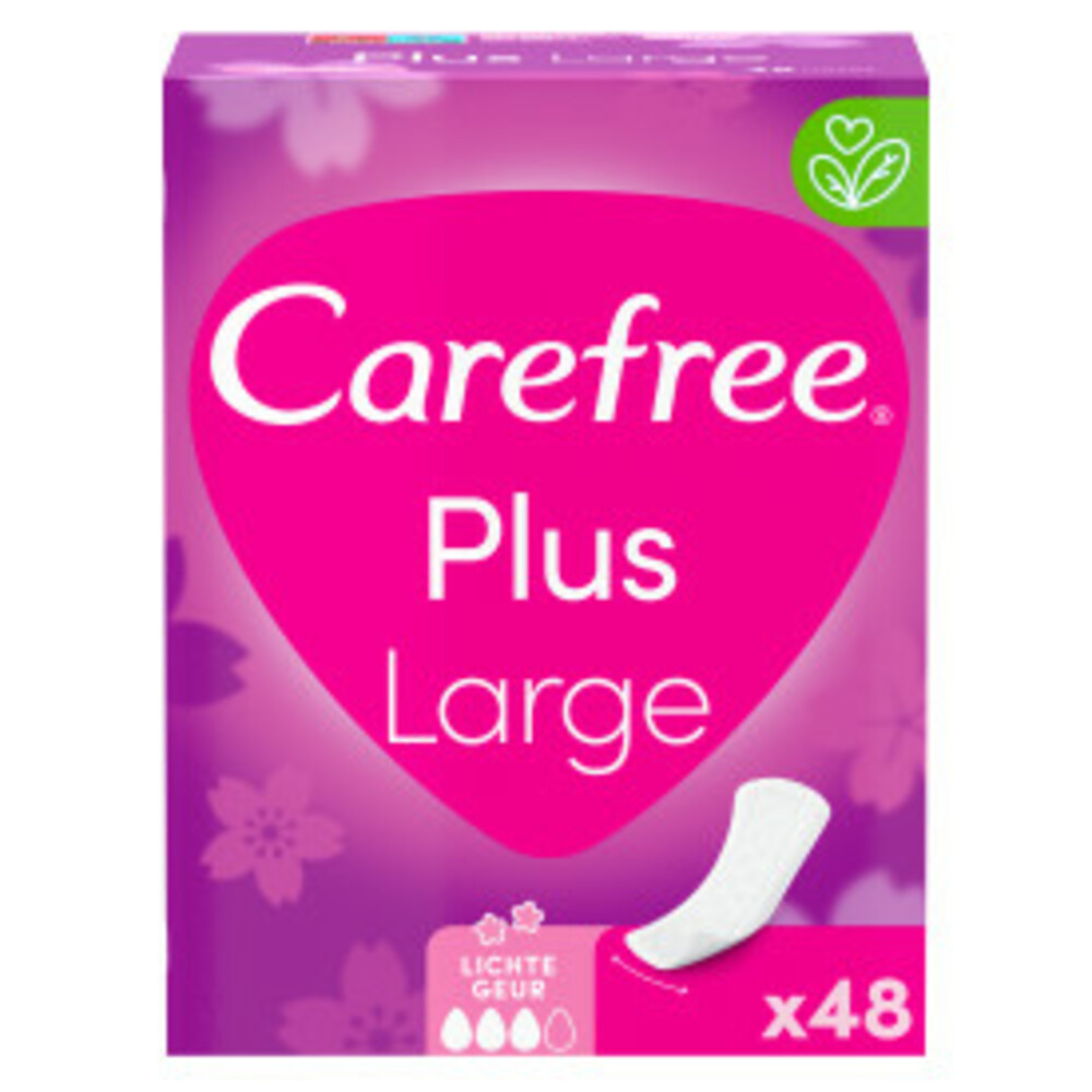 Carefree Plus Large 48 stuks