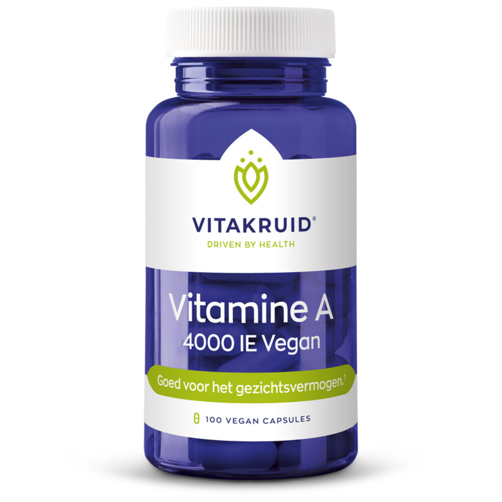 Vitakruid Vitamine A 4000 Ie Vegan (100vc)