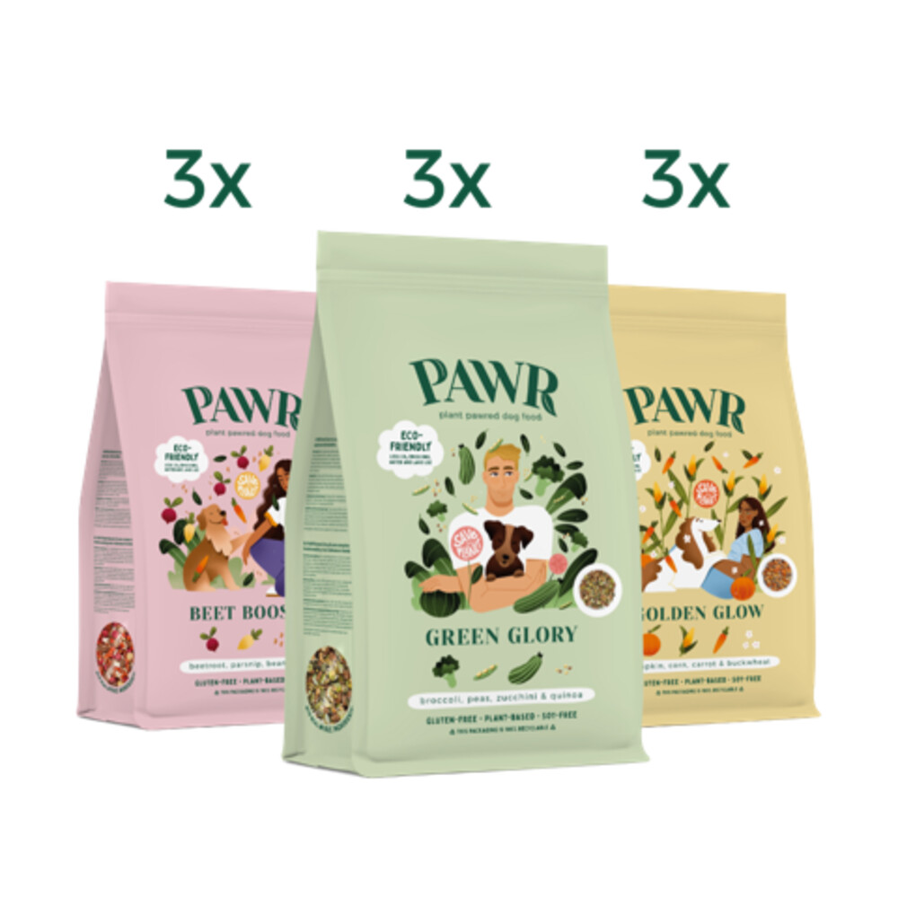 PAWR Combidoos 9 x 750 gr