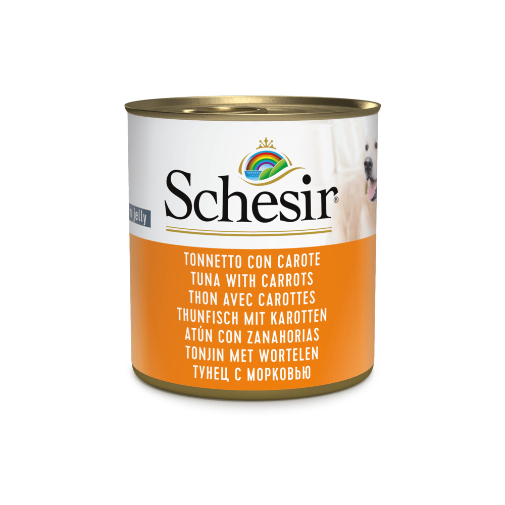 Schesir Hond adult 285 gram tonijn & wortel