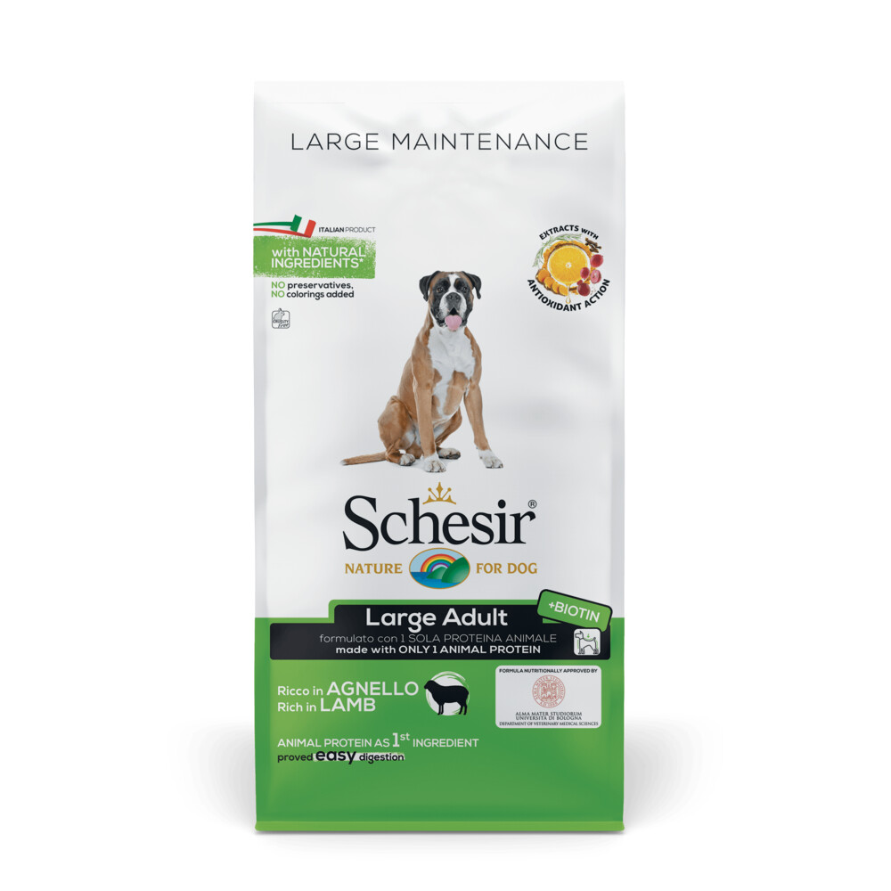 Schesir Hondenvoer Dry Large Lam 12 kg