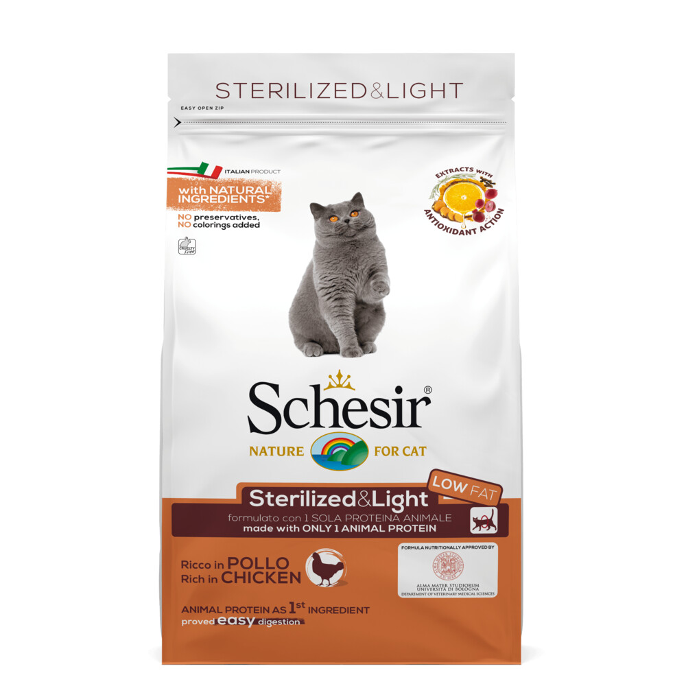 Schesir Dry sterilizedoverweight 400 gram
