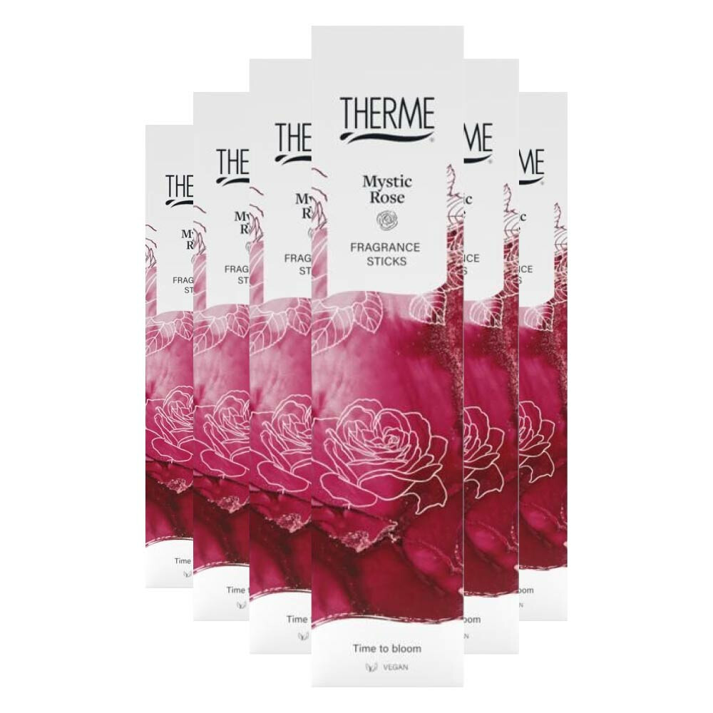 6x Therme Geurstokjes Mystic Rose 100 ml