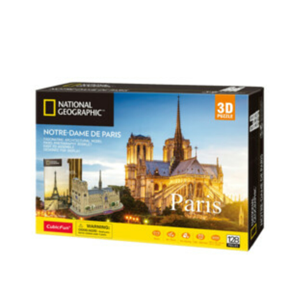 National Geographic 3D Puzzel Notre Dame De Paris
