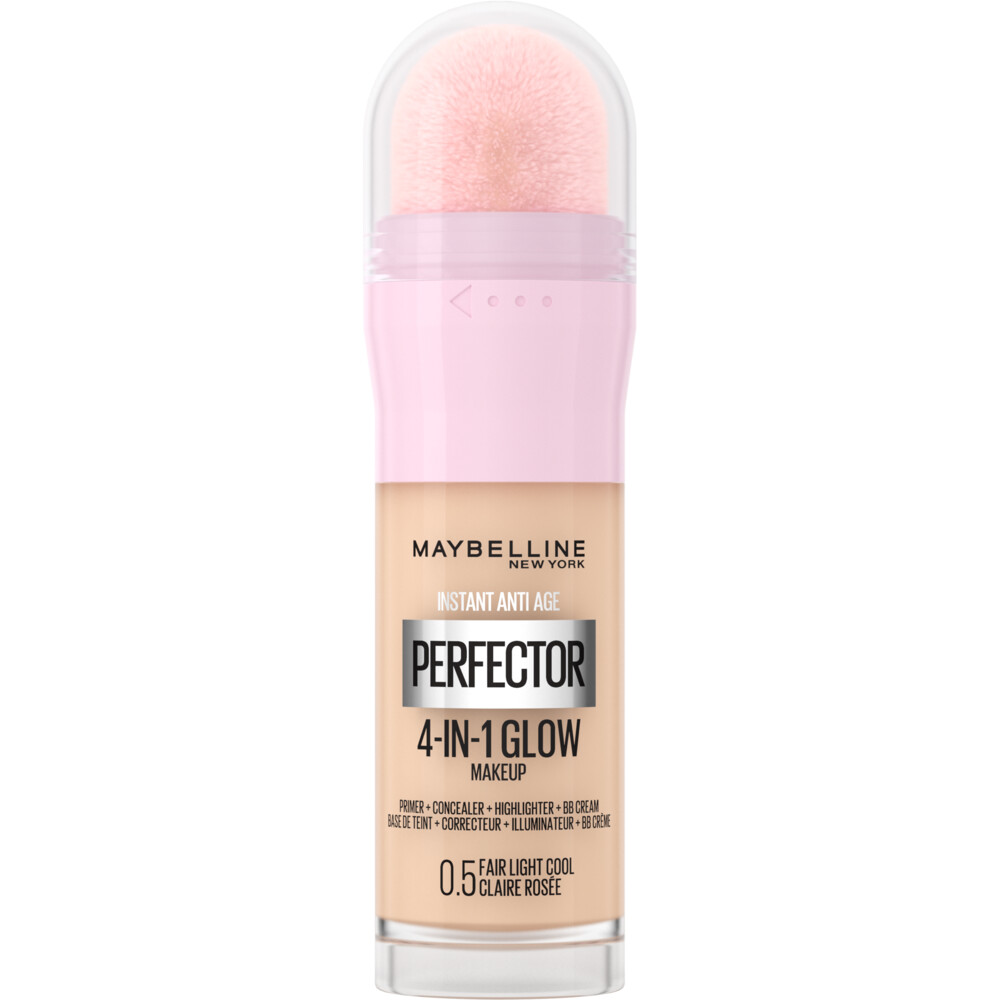 3x Maybelline Instant Anti-Age Perfector 4-in-1 Glow Fair Light Cool Primer, Concealer, Highlighter 