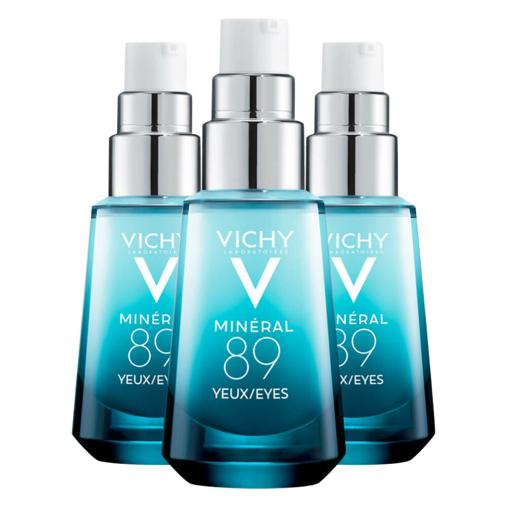 3x Vichy Minéral 89 Ooggel 15 ml