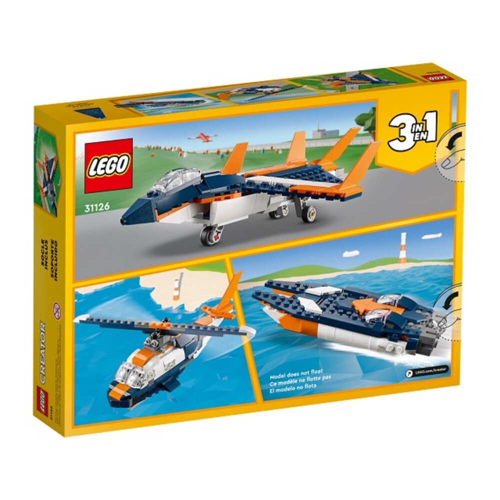 LEGO® CREATOR 31126 Supersonische jet