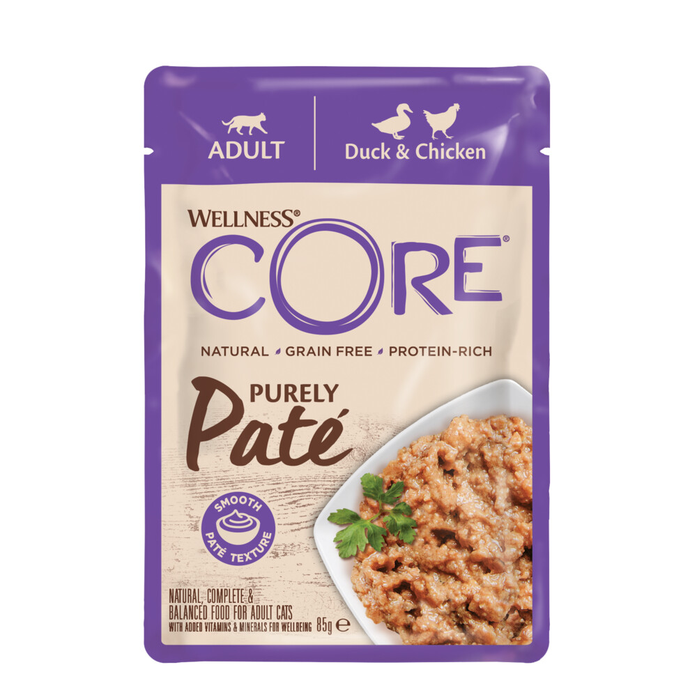 Wellness Core Purelypate Duck&Chicken 85 gr