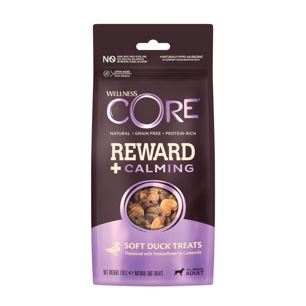 Wellness Core Reward+ treats Duck calming 170 gr