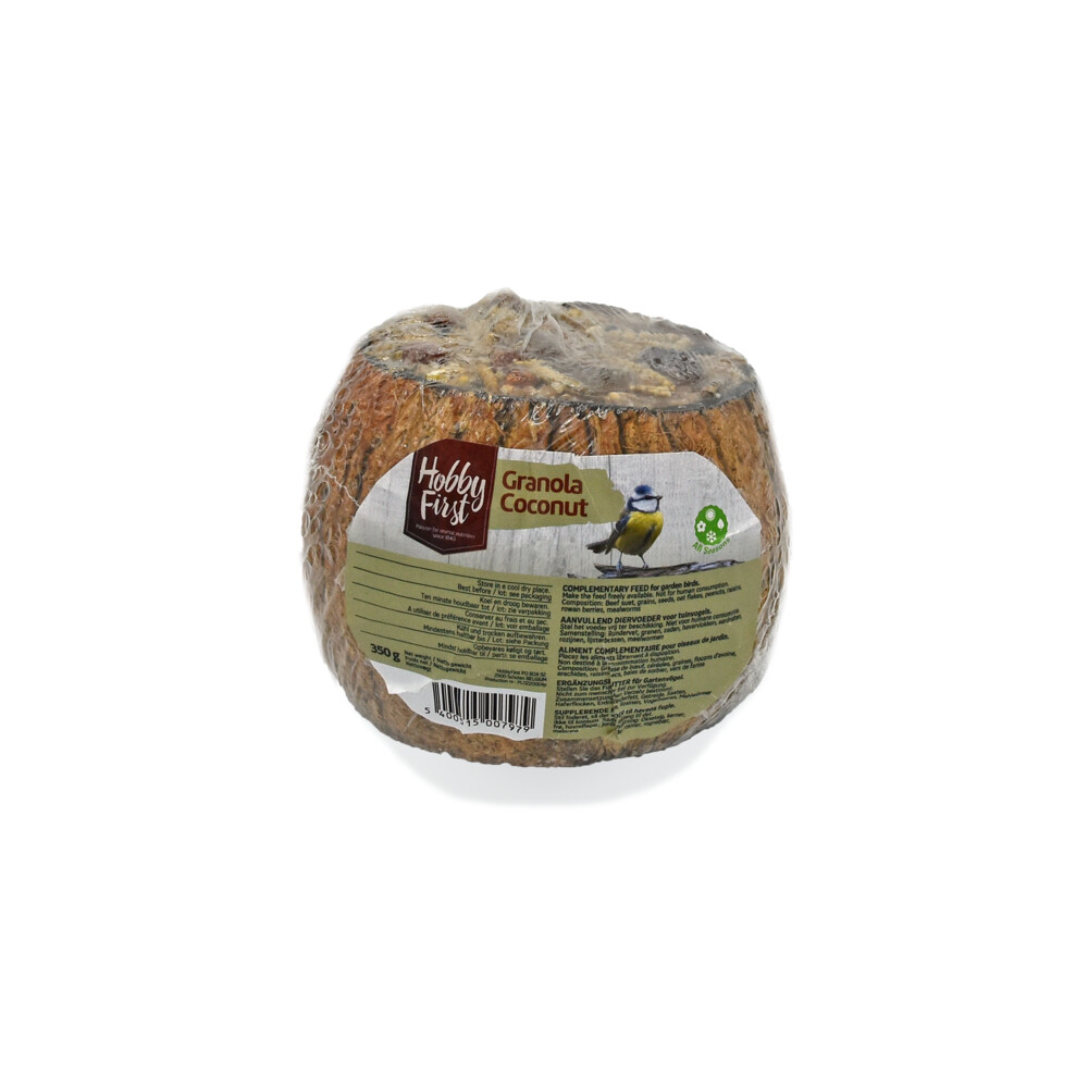 22x HobbyFirst Wildlife Granola Filled Coconut 350 gr